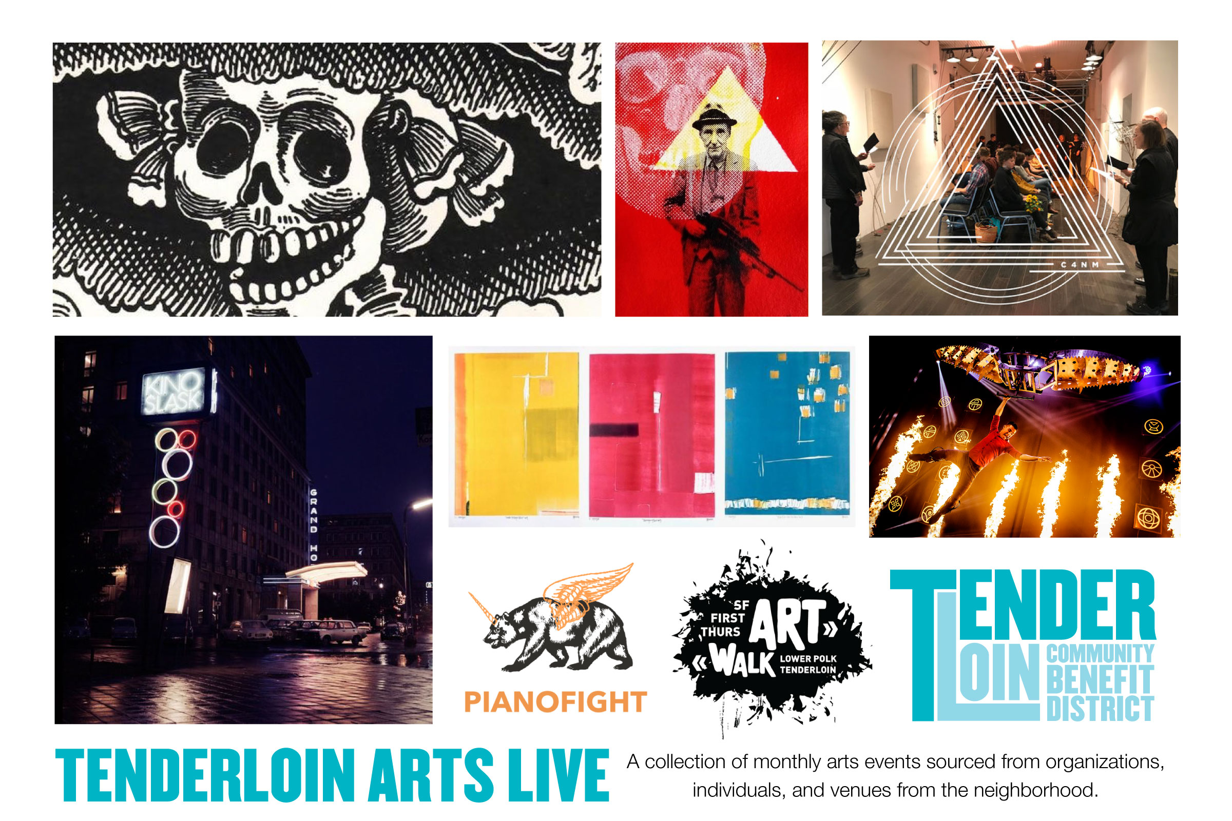 Tenderloin Arts LIVE, November Arts Listings