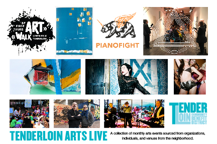 Tenderloin Arts LIVE, October Arts Listings